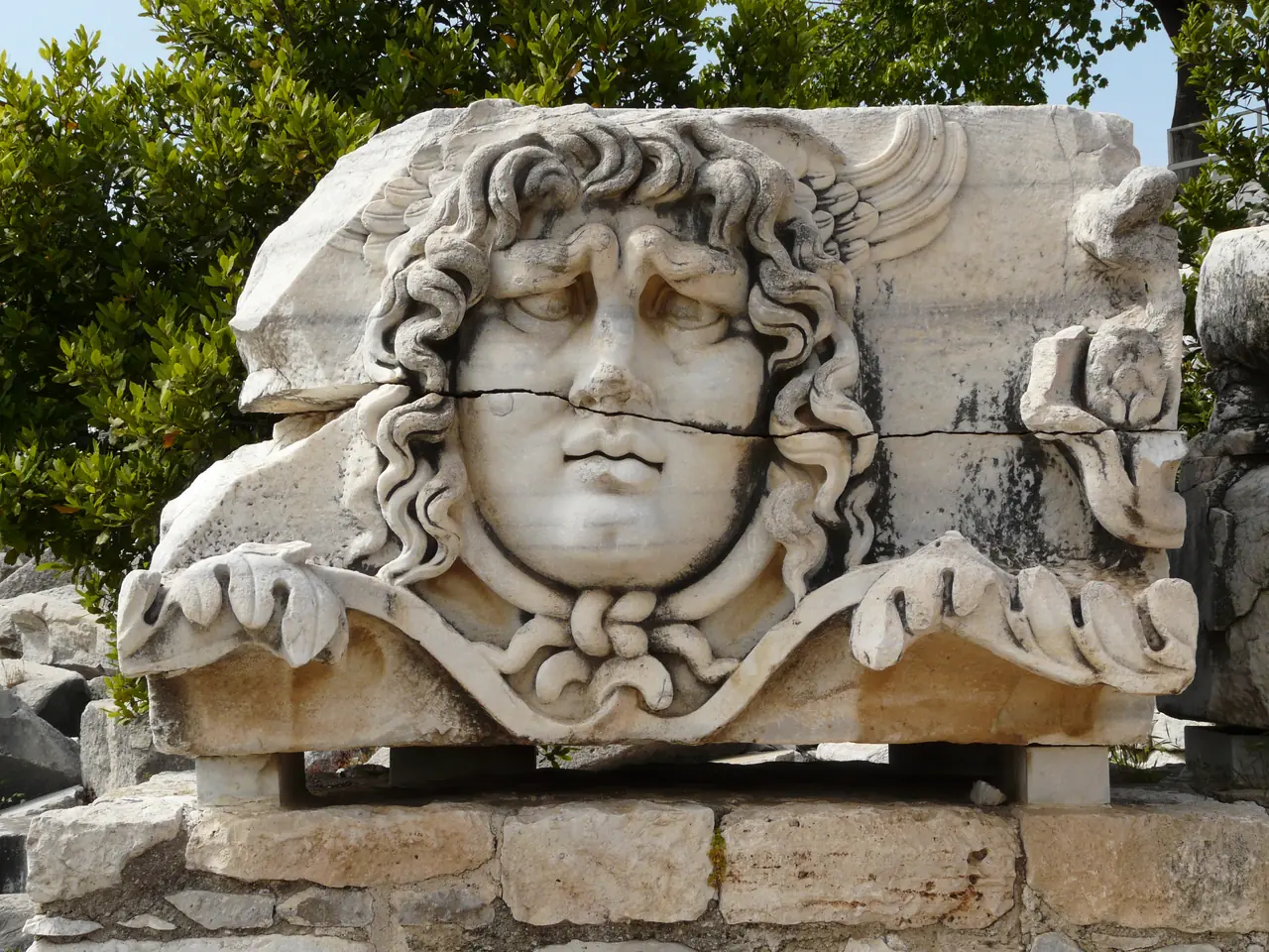 Didyma Medusa kabartması, Didim, Aydın