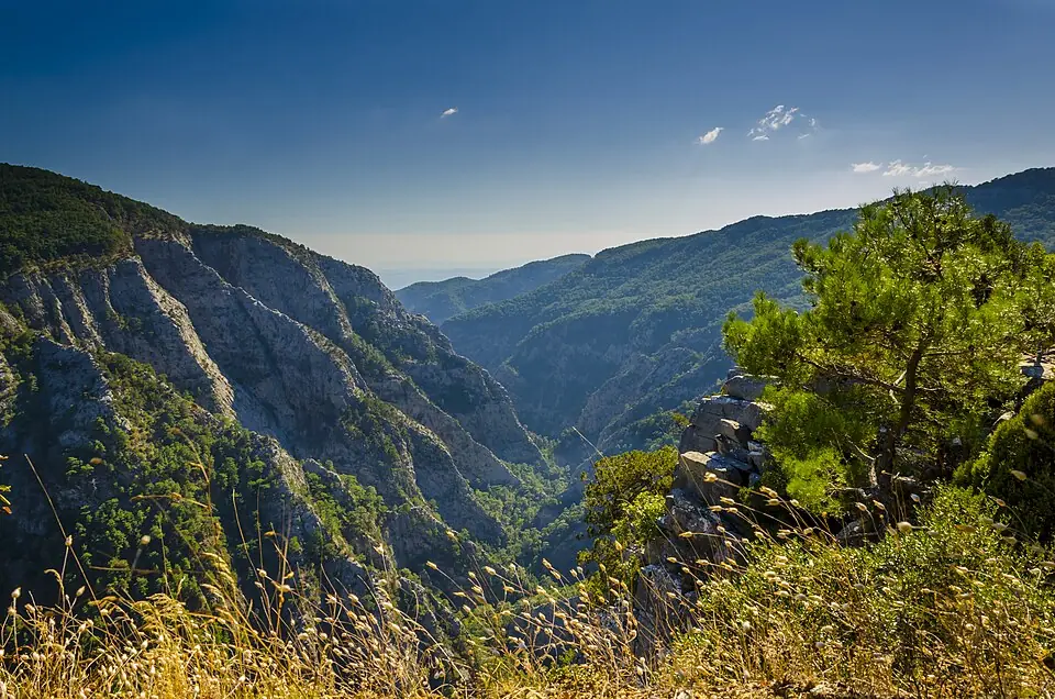Şahinderesi Kanyonu, Kazdağı Milli Parkı