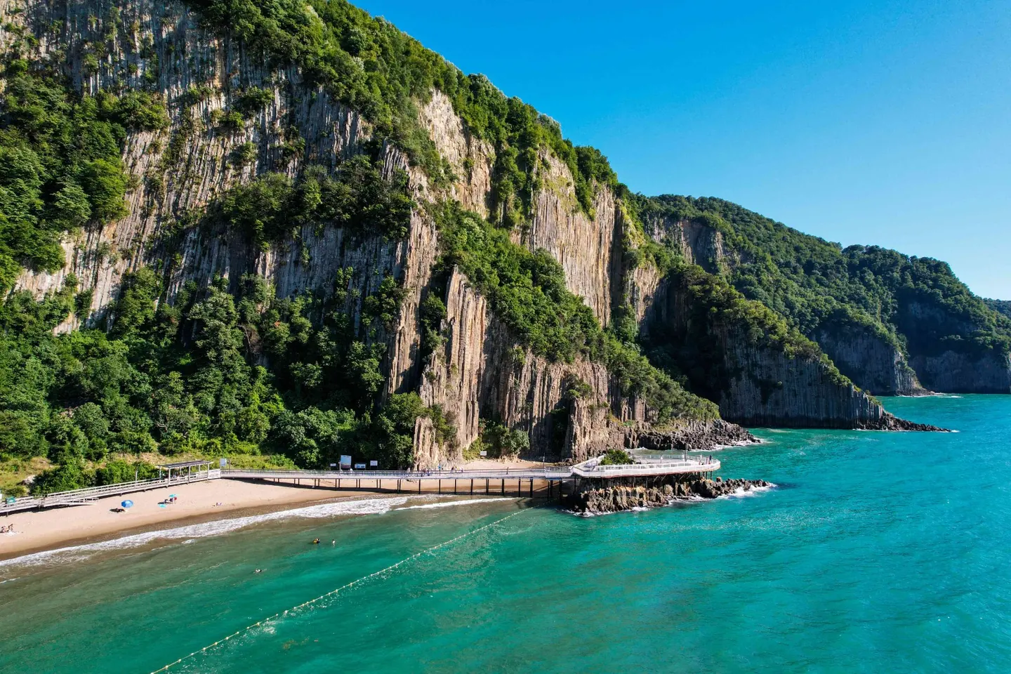 Güzelcehisar Lav Sütunları, Bartın