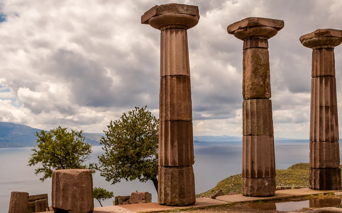 Assos Athena Tapınağı ve Edremit Körfezi