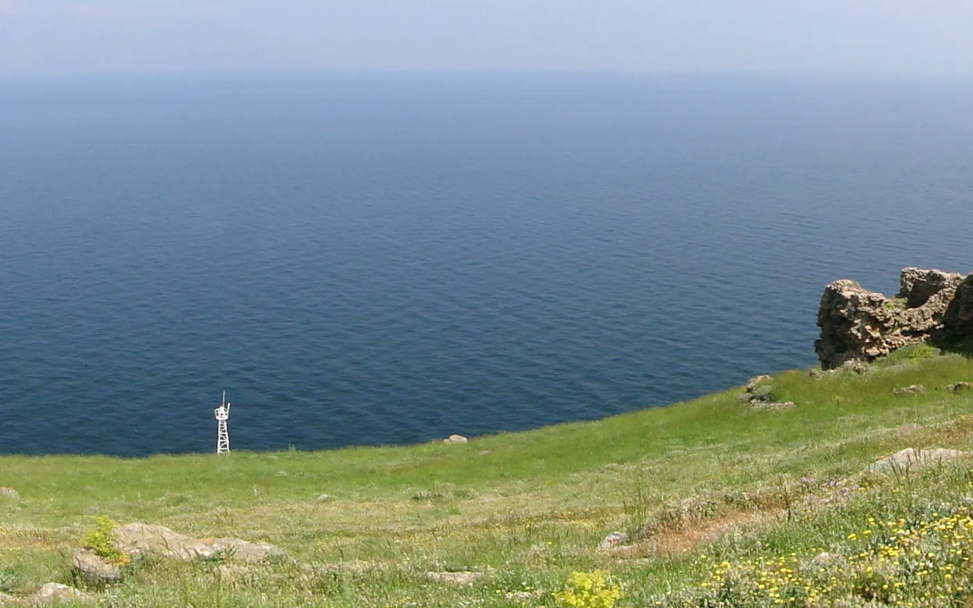 Gökçeada Kaleköy panoraması