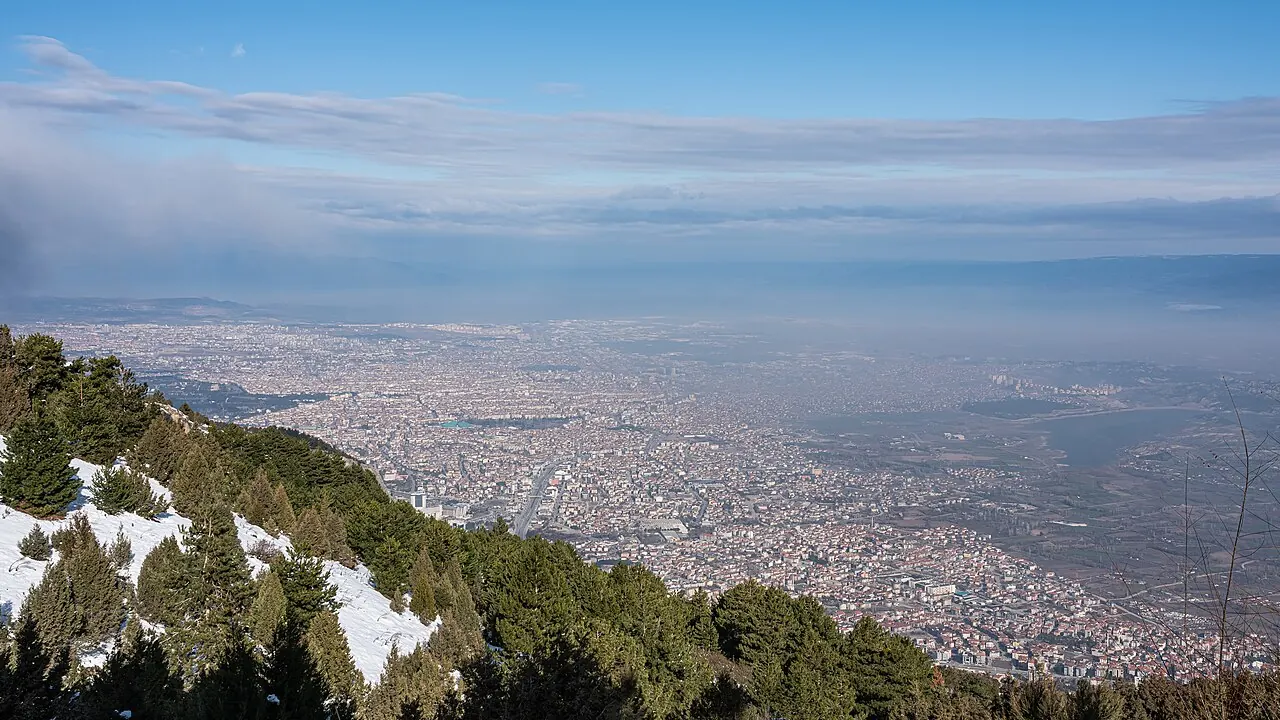 Denizli şehir manzarası