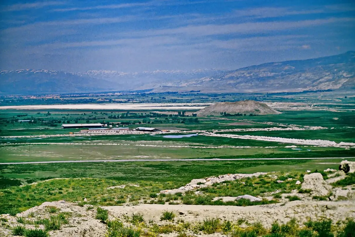 Altıntepe çevresinden Erzincan Ovası