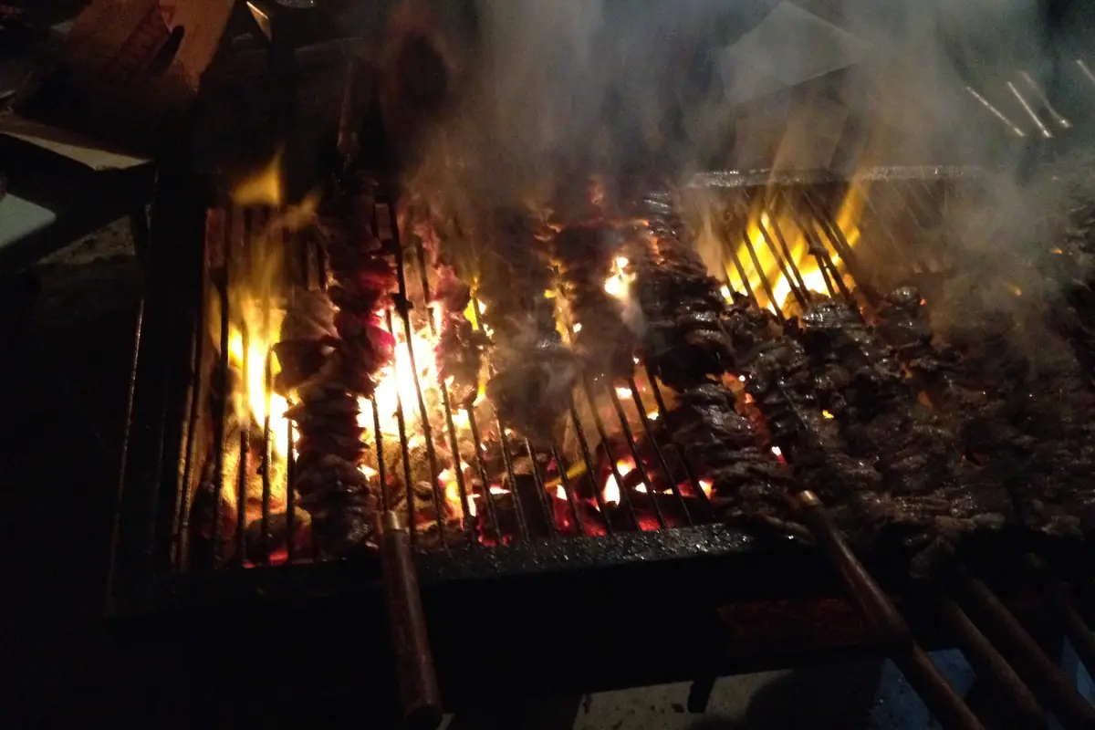 Cağ kebabı, Erzurum