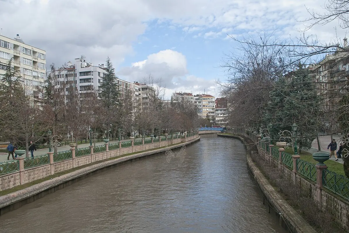 Porsuk Çayı kıyısı, Eskişehir