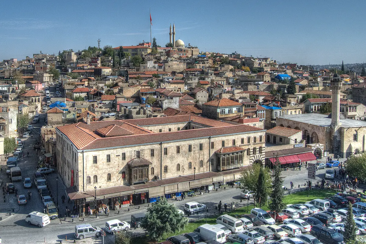 Gaziantep tarihî merkez ve kale çevresi