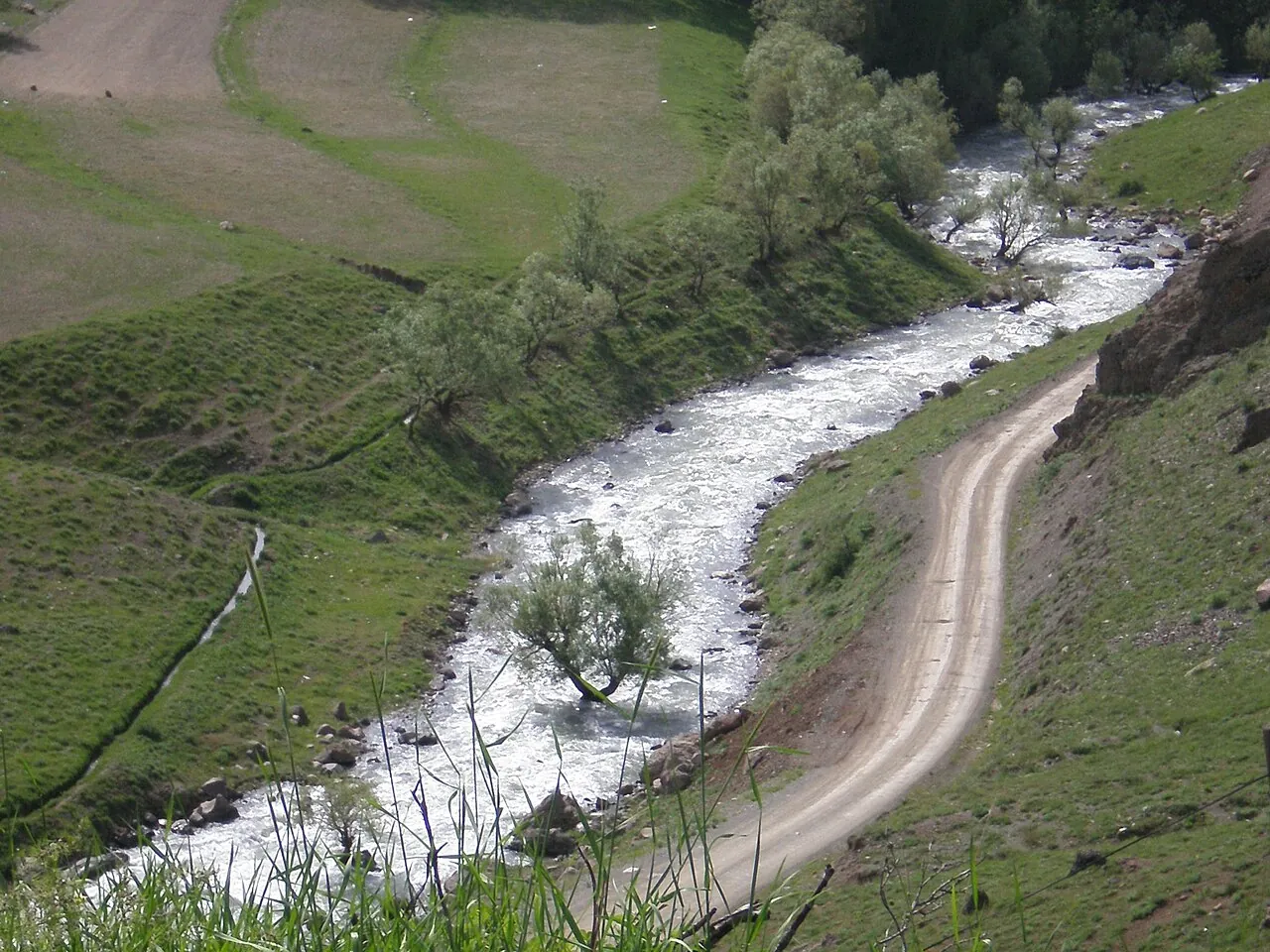 Berçelan Deresi ve yayla çevresi
