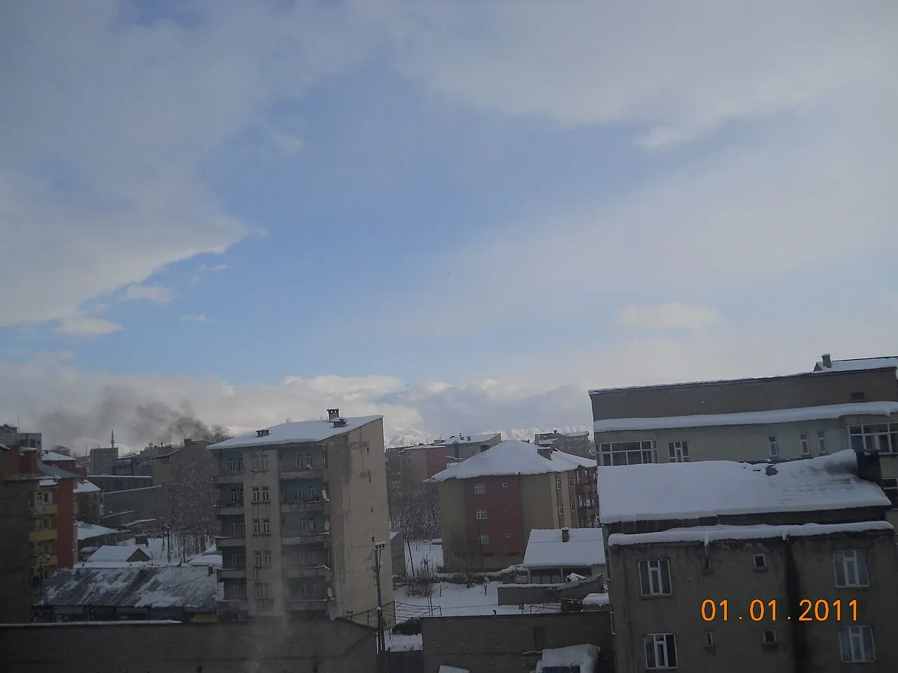 Yüksekova kış görünümü