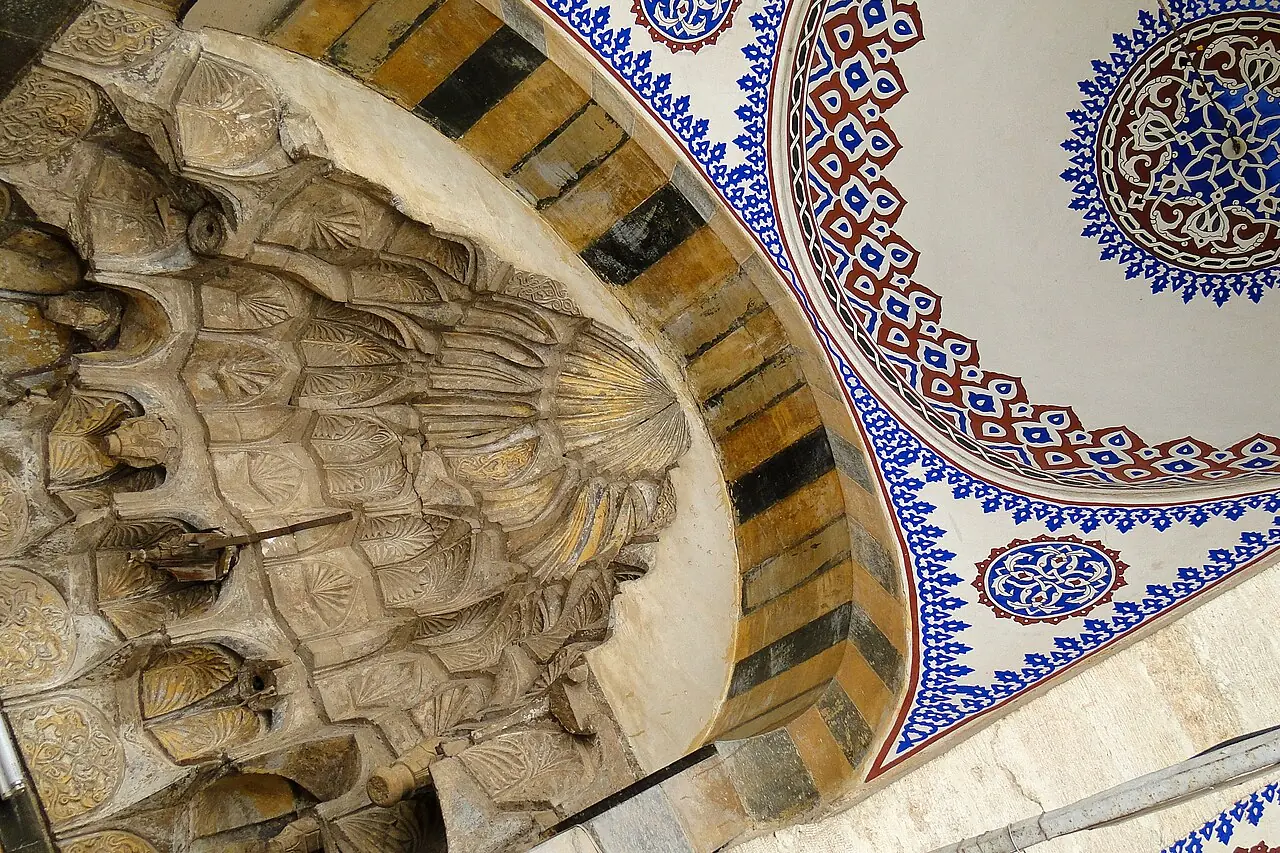 Tekke (Canbolat Paşa) Camii iç mekânı, Kilis Merkez