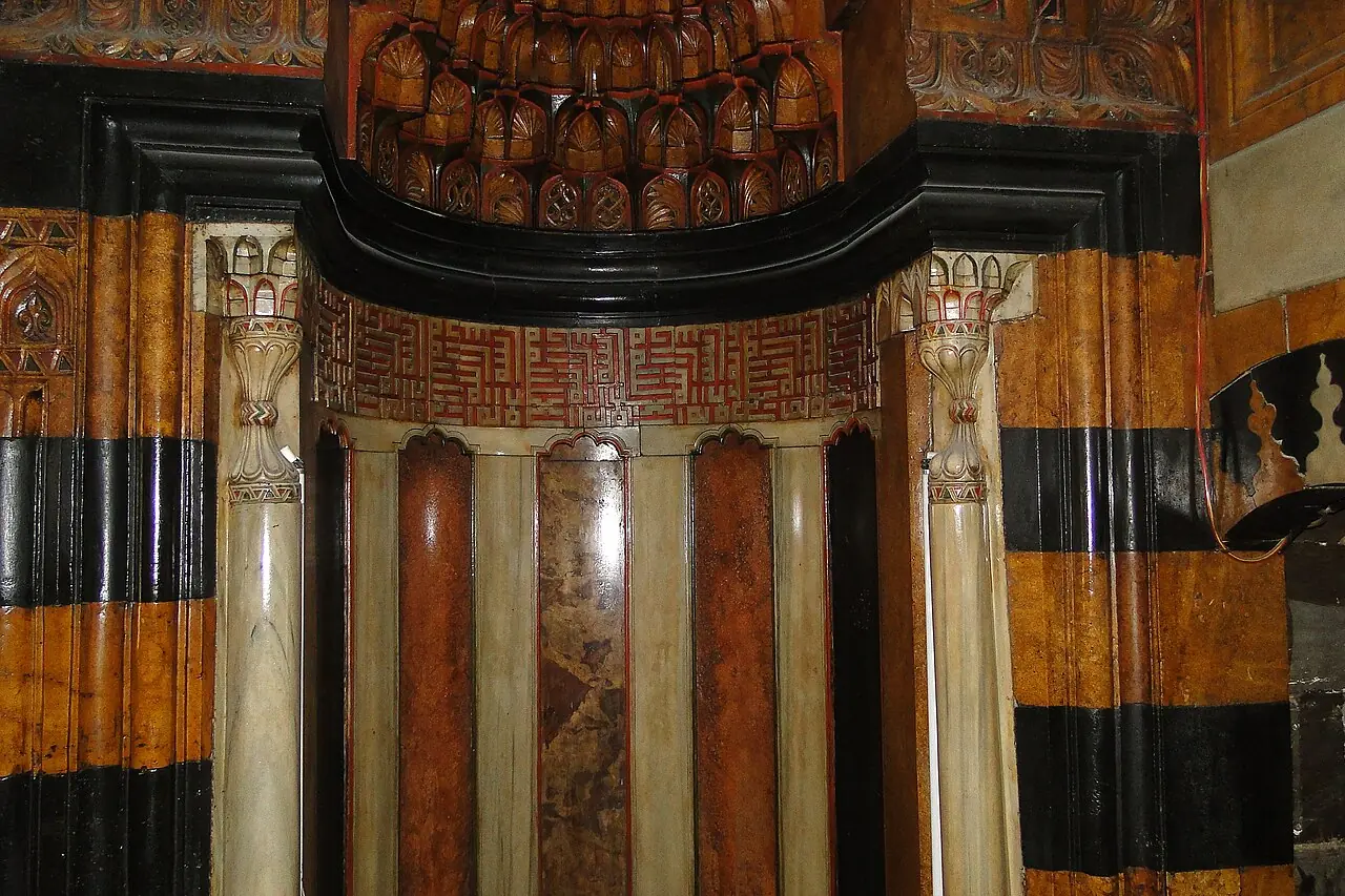 Tekke Camii mihrabı, Kilis