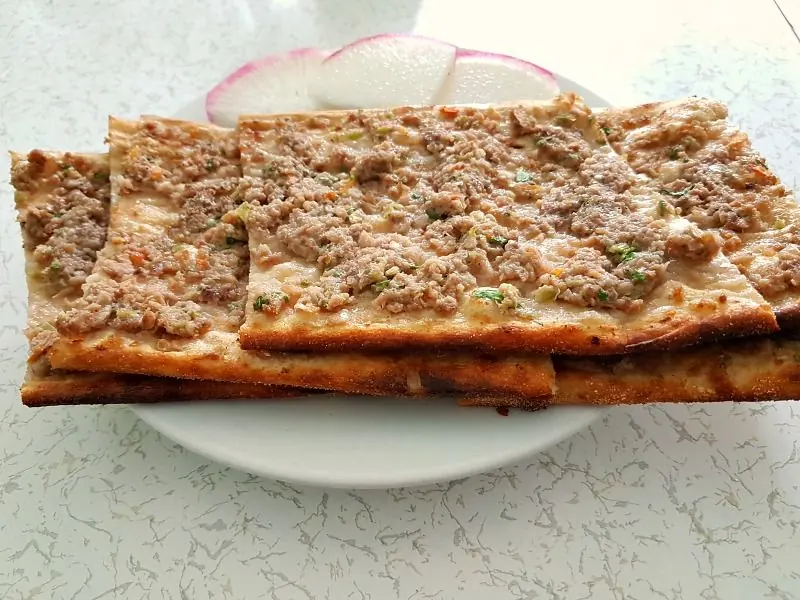 Konya etli ekmek