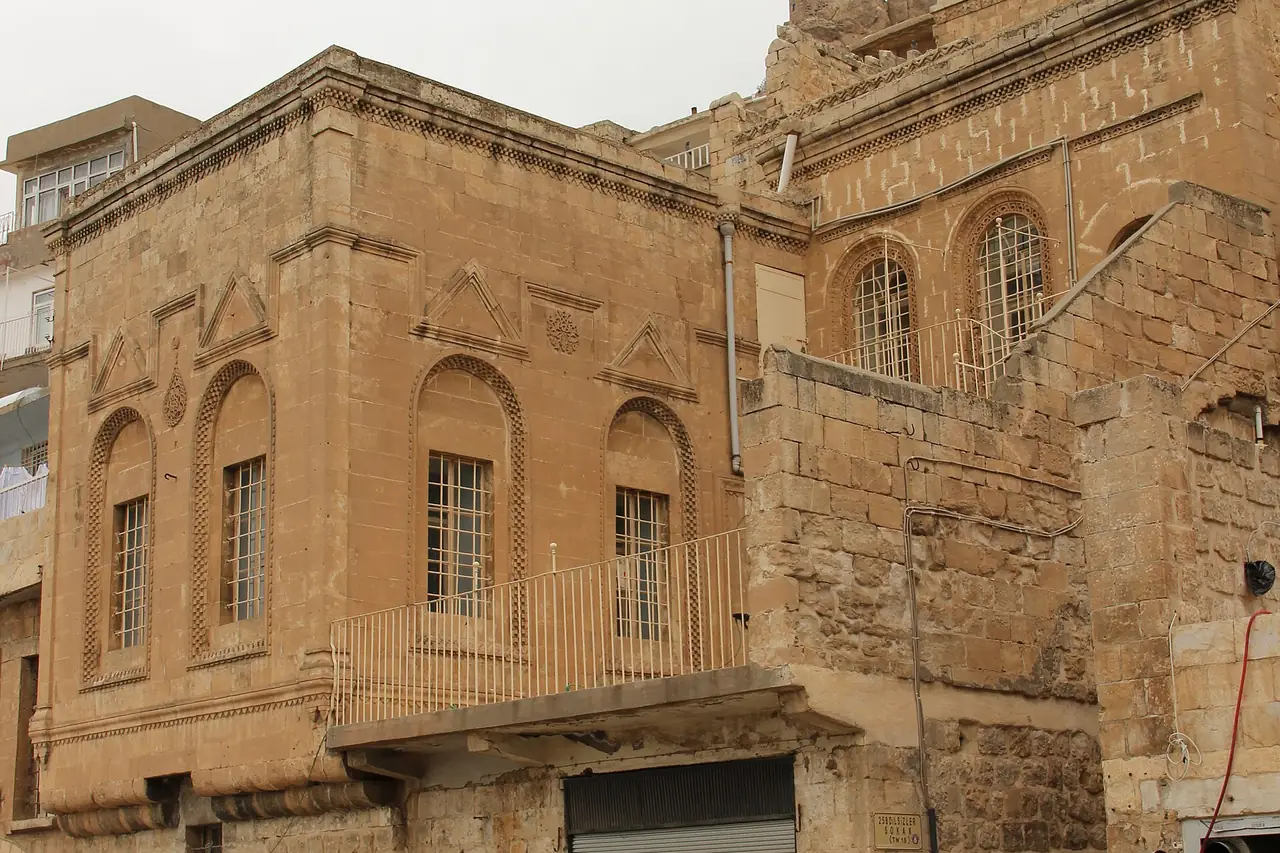 Eski Mardin konak dokusu