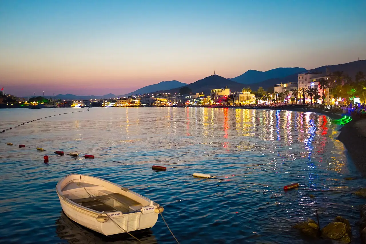 Bodrum sahil yerleşimi