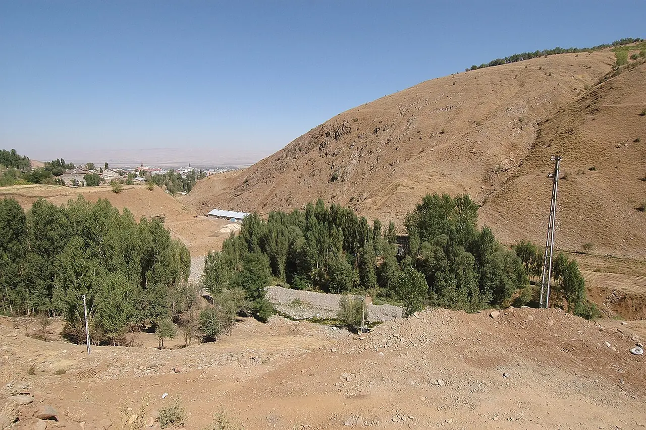 Muş doğa ve kırsal rota görünümü