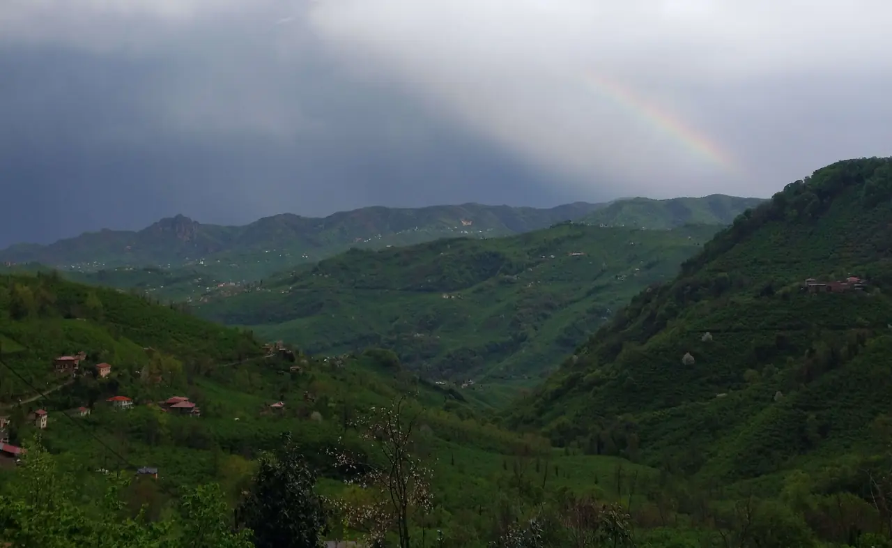 Ordu iç kesim dağ peyzajı