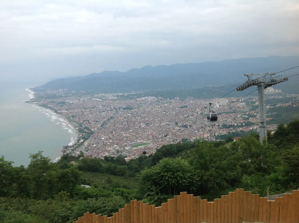 Boztepe ve Ordu şehir manzarası