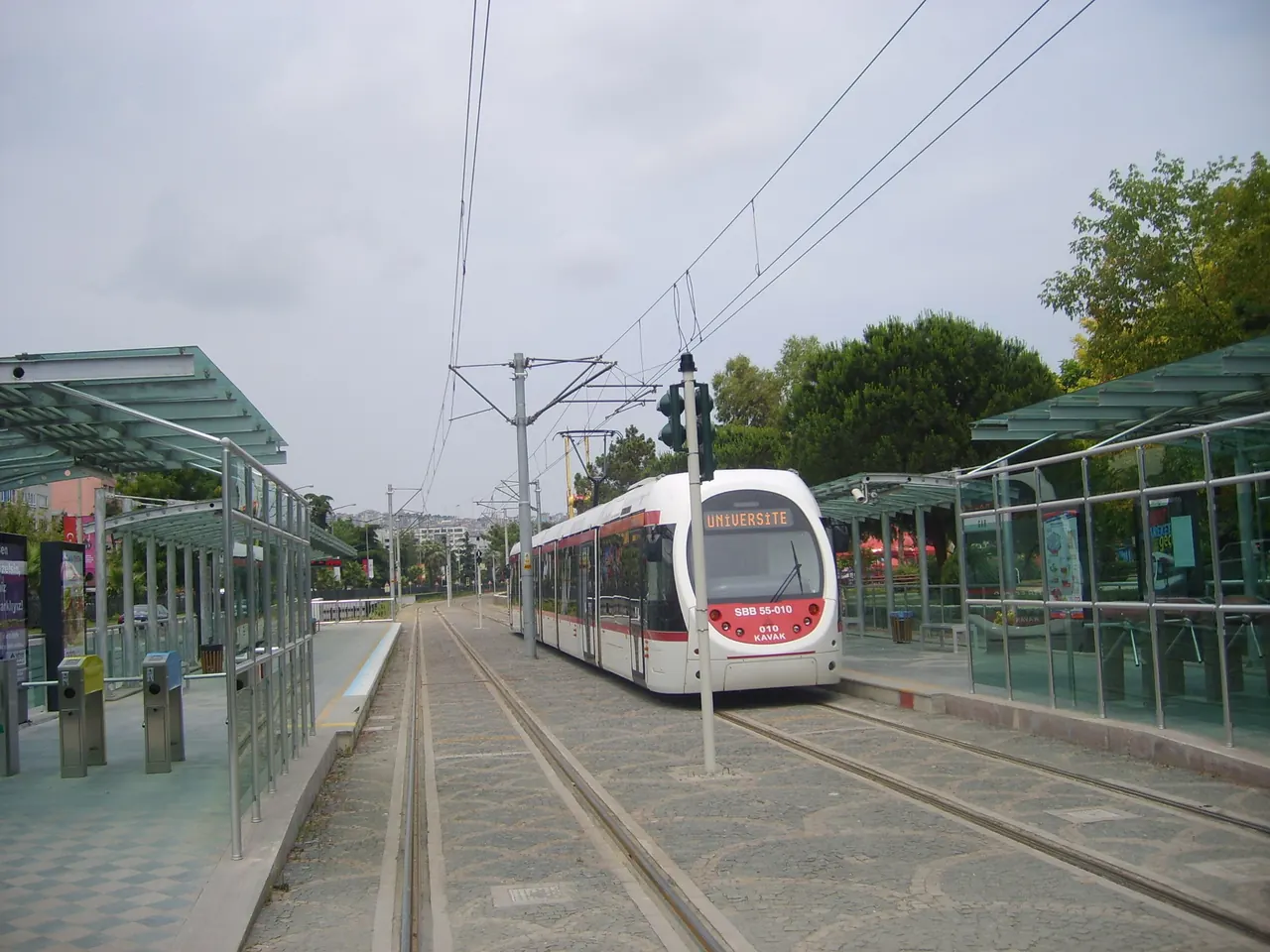Samsun raylı sistem hattı