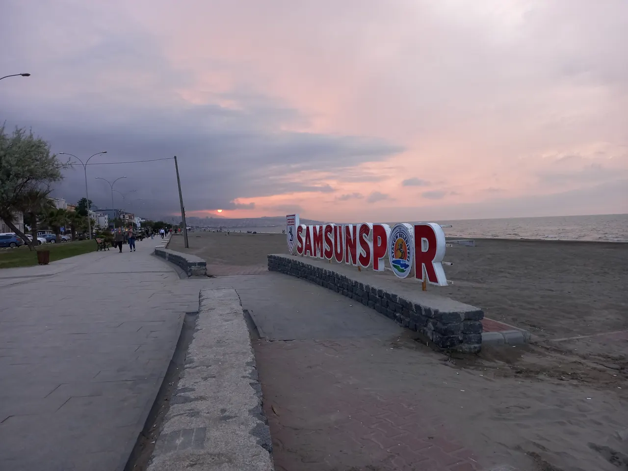 İnci Plajı ve Atakum sahili